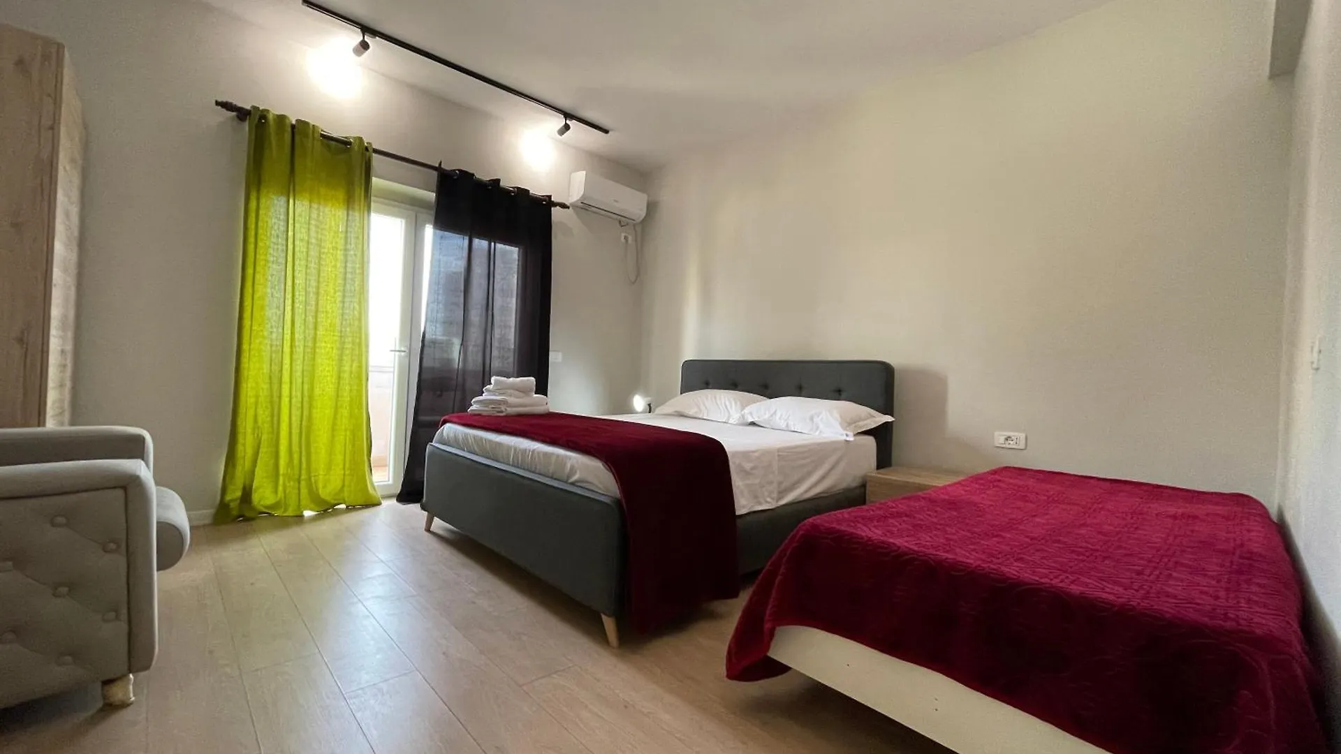 Downtown View Modern Apartment Tirana